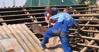 Демонтаж крыши в Лангепасе - стоимость работ от 740 рублей за м2
